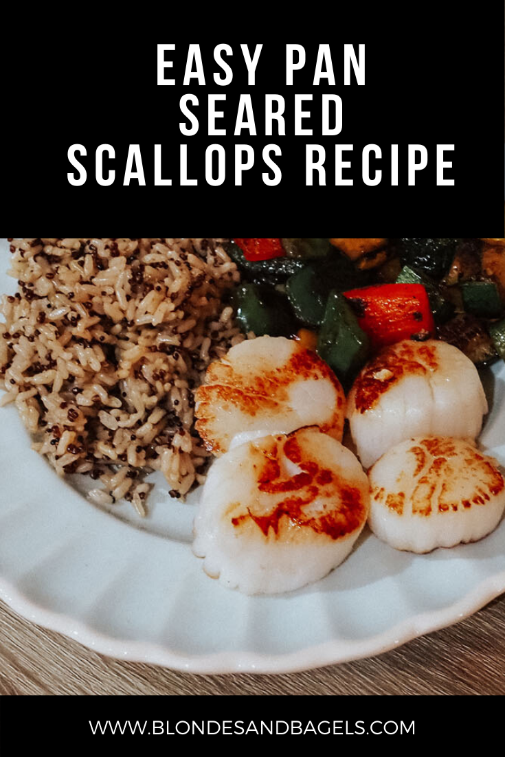 This easy scallops recipe will be your new go to dinner dish. Pan seared scallops are healthy, quick, and easy to make!