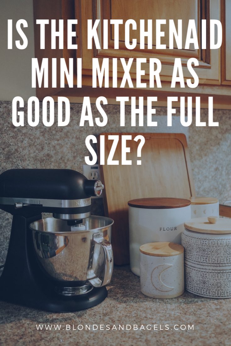 Curious if the KitchenAid Artisan Mini Stand Mixer is as good as the full size? Find out in this KitchenAid Artisan Mini review!