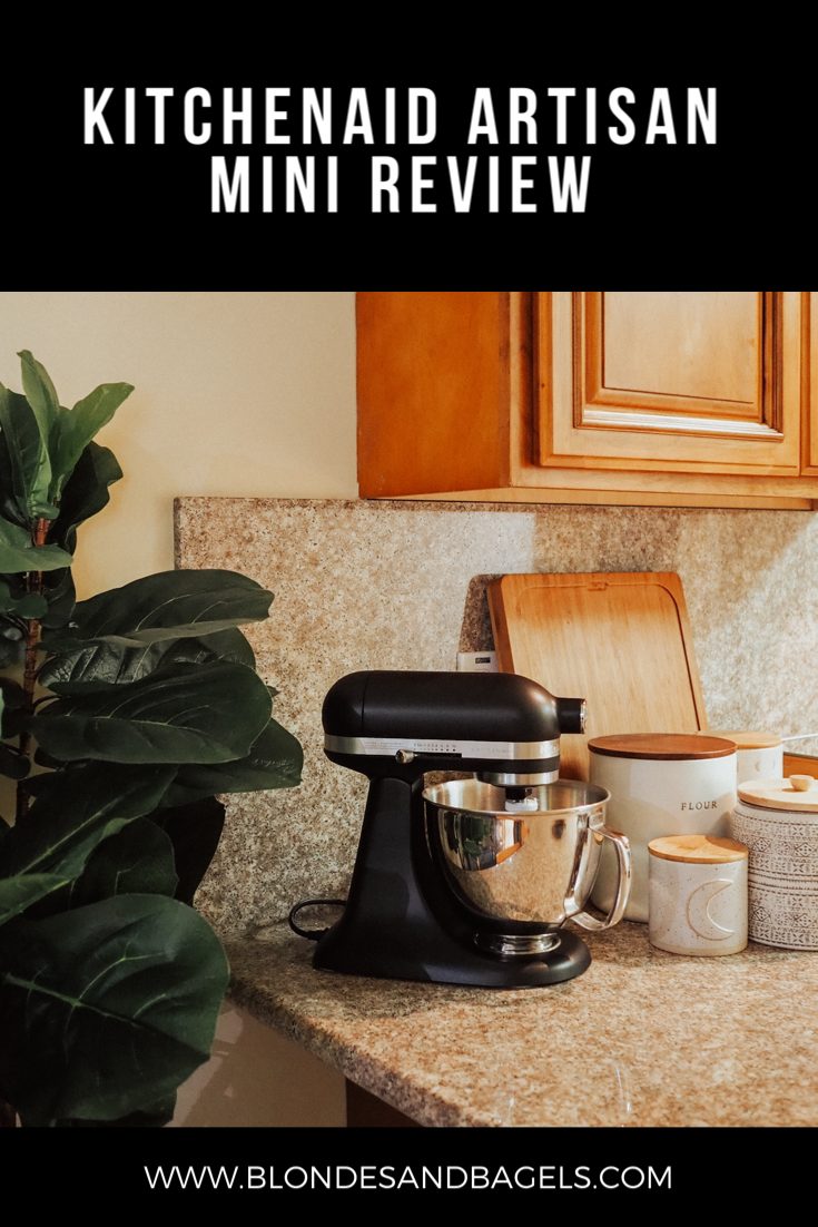 Curious if the KitchenAid Artisan Mini Stand Mixer is as good as the full size? Find out in this KitchenAid Artisan Mini review!