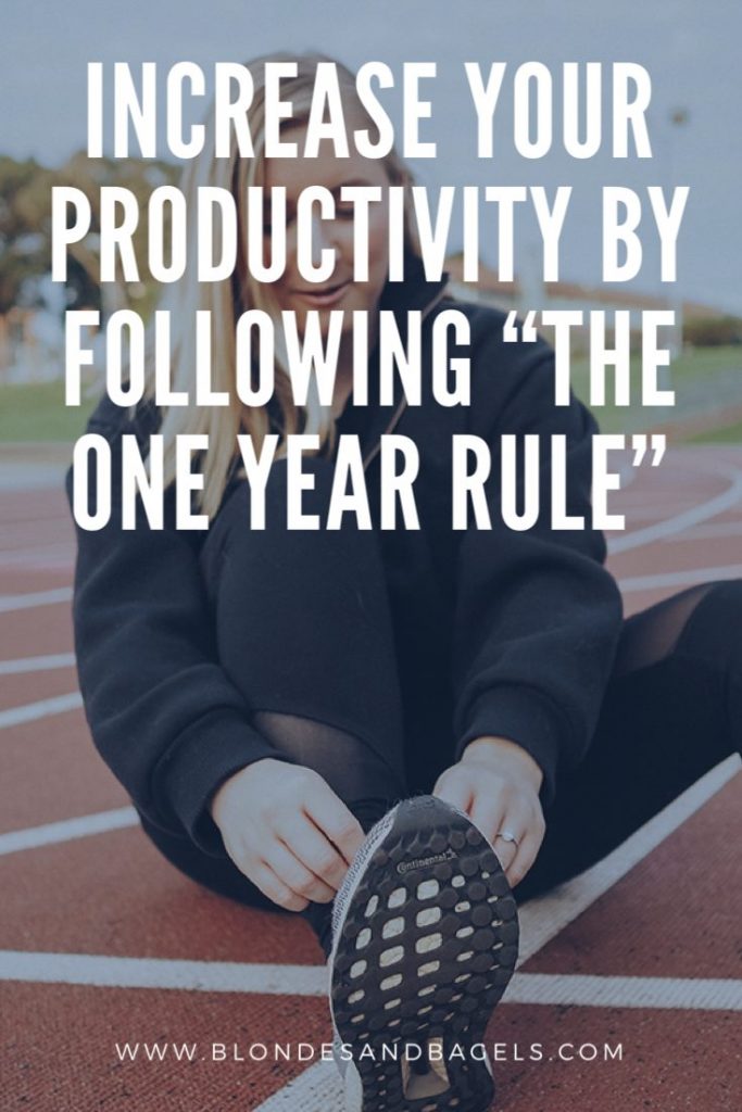 Learn how to not procrastinate and get more done with this blog post on the "one year rule." What will you regret not starting today one year from now? 