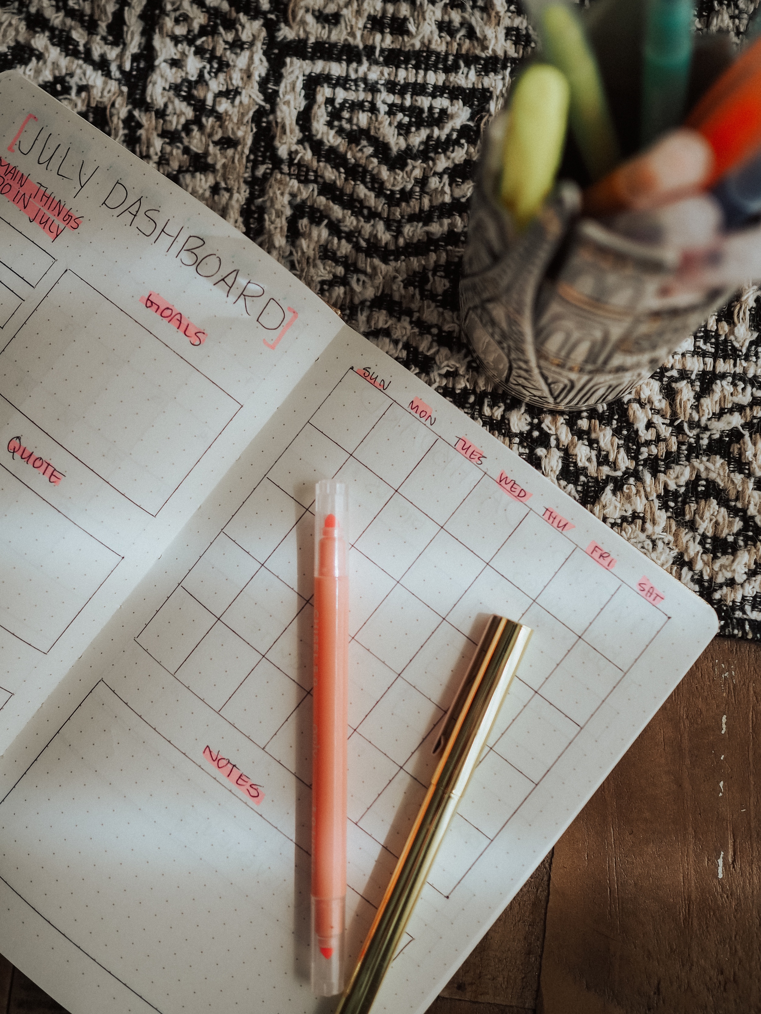 100 days of bullet journaling. An extension of the to-do list